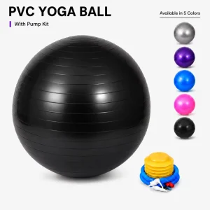 Yoga Balls Capsule Yoga Ball for Core Balance Training Posture Correction Rehabilitation Stretching and Home Fitness Exercise