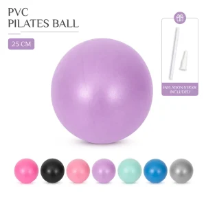 Yoga Balls Eco Yoga Ball 25cm for Pelvic Floor Activation Core Stability Pilates Rehab and Low Impact Balance Training