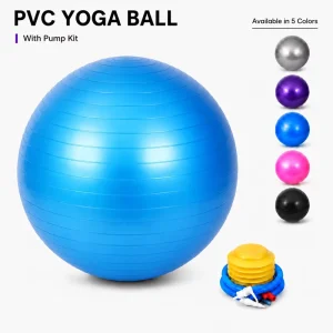 Yoga Balls Yoga Ball CE OEM 55cm for Custom Branding Anti Burst Core Training Balance Exercise and Rehabilitation Use