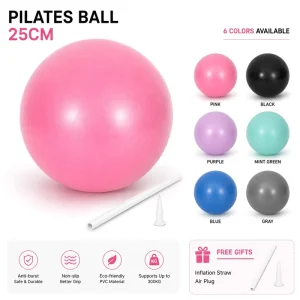 Yoga Balls Yoga Exercise Ball for Pilates Core Activation Balance Therapy Posture Correction and Small Muscle Training