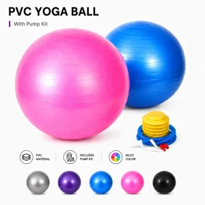 Yoga Balls Yoga Pilates Massage Ball for Muscle Relaxation Core Stability Deep Tissue Release Stretching and Recovery Training