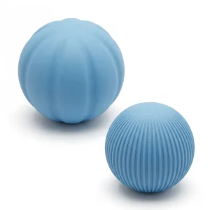 Yoga Pilates Accessories Silicone Massage Ball Trigger Point Weighted Toning Ball Custom Logo OEM Fitness Ball