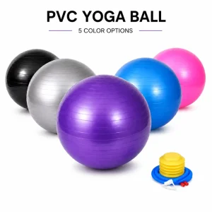 Yoga Pilates Massage Ball for Muscle Relaxation Core Stability Deep Tissue Release Stretching and Recovery Training