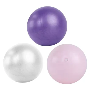 Yoga Pilates Small Ball Colorful Custom Logo Design for Home Training Gym Workout Pilates Balls