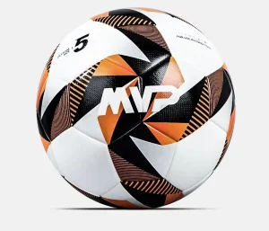 Youth Competition Soccer Ball Size 5 PU Leather Durable Thermal Bonding for Indoor Outdoor Use with Reduced Water Absorption
