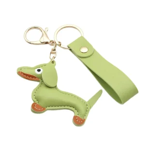 ZPN0573 Factory New Hot Selling Trendy Fabric Puppy Bag Cartoon Sausage Cute DIY Doll Car Pendant Dog Keychain Portable Durable