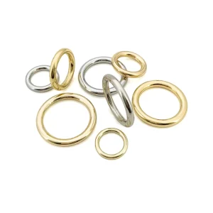Zinc Alloy Round Metal Ring for Bag Accessories High Quality Eco Friendly Fashion Style Dog Leash & Luggage