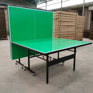 专业品质室内乒乓球桌现代可移动可折叠乒乓球桌带网球球拍